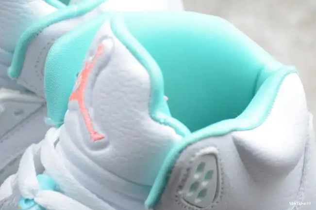 Cheap TBkick Jordan Light 5 Aqua Air GS 440892-100 0530